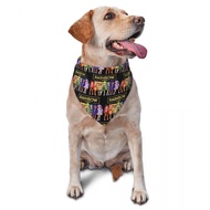 Rainbow High Main Characters And Logo Pet Scarves Soft Dogs Cats Bandana Funny Triangle Bib Pet Acce
