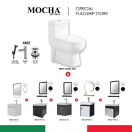 Mocha Water Closet MWC7602RL S Trap One Piece wc water closet toilet bowl combo set with bathroom ca