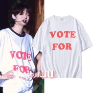 MERAH Yeonjun Txt Vote For Red T-Shirt