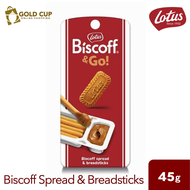 Lotus Biscoff Spread & Breadsticks 45g (Biscoff and Go)