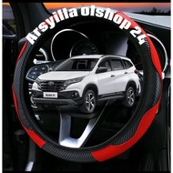 Universal car steering wheel cover made of premium carbon for rush, bmw318i, grand Livina, xpander, 