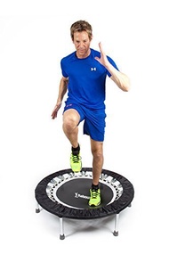 ▶$1 Shop Coupon◀  Maximus Pro USA Home Gym Rebounder Mini Trampoline with Handle Bar | Includes 2 x