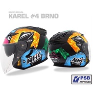 PSB Approved NHK GT Avenger Karel Brno GP Special Edition Helmet