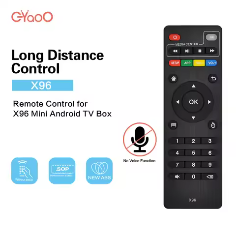 Replacement X96 Mini Remote Control X96 S905W Compatible for MXQ Pro 4K T95M T95N T95X H96 pro+ Andr