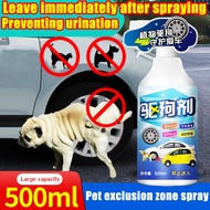 Leave immediately after spraying  dog and cat repellent penghalau  kucing（500ML )  Preventing urinat