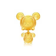 CHOW TAI FOOK Disney Tsum Tsum 999 Pure Gold Mickey and Minnie Charm R18991