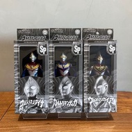 (中古絕版 本地順豐免運費) Bandai UHS SP Ultra Hero Series - Tiga Dyna Gaia TDG - 2008 Made in China Ultraman 咸蛋