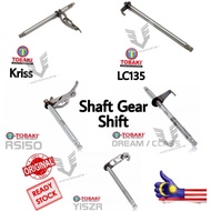 Tobaki Gear Shift Shaft For Y15ZR V1 V2/RS150/LC4S/LC135 4Speed/Kriss/EX5 Dream/Class1 Y15 Ysuku RS1