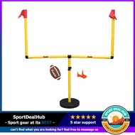 [sgstock] Franklin Sports Youth Football Goal-Post Set — Kids’ Football Goal Post with Mini Football