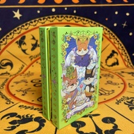 ชุดการ์ด Tarot ของ Little Fox Eden Tower Luo บรรจุภัณฑ์กล่องของขวัญ 2-4 ผู้เล่น ระดับเริ่มต้น การ์ดส