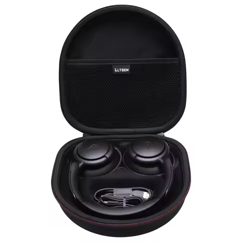 LTGEM Headphone Case for Anker Soundcore Life Q30/Q20 Headphones Shockproof Protective Cover Case Ea