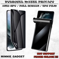 Google Pixel 9a / Pixel 9 Pro Fold / Pixel 9 Pro XL / Pixel 9 Pro / Pixel 9 Privacy Hydrogel Screen 