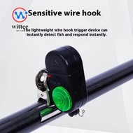 WITTEE Fishing Bite Alarm, Electric Alarm LED Light Indicator Fishing Rod Alarm, Durable Sound Alert