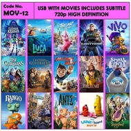 Usb With Movies Animation Includes Subtitle Mov-12 081