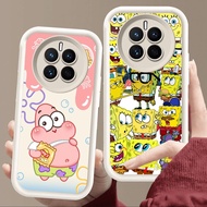 Casing for Realme Narzo 13 12 70 12X N65 Plus Pro Lite 5G Soft White E87 spongebob