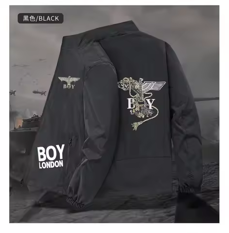 BOY LONDON's new men's spring and autumn outdoor jacket, a casual jacket for men's sports top, with 