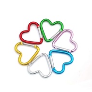Aluminum heart-shaped keychain - Multi-functional, super hard