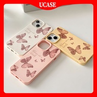 Case iPhone 7 8 6 6S Plus 11 13 12 Case 14 15 Pro MAX XR XS MAX 7Plus 8Plus SE 2024 iPhone Butterfly Silicone Case
