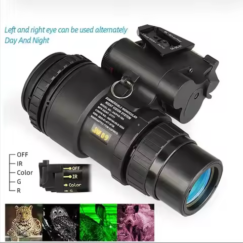 PVS-18 Head-Mounted Hunting Camera Infrared Night Vision Device for Hunting Monocular NVG Scope HD I
