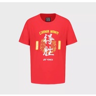 Readystock YONEX Yonex Yonex Badminton Shirt Paris Commemorative 100% Culture Shirt T-shirt YY