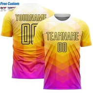 2026 Gradient GEOMETRIC 3D Printing Pattern Jersey Full Sublimation JERSEY Custom Name And Number Te
