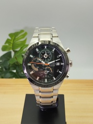 นาฬิกา ALBA Chronograph ผู้ชาย AM3293X สแตนเลส ดำส้ม จับเวลา ช่องวันที่ ประกันศูนย์