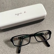 Agnes b 眼鏡 連盒 連原裝平光鏡