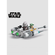 Star Wars The Mandalorian N-1 Star Wars Mini Fighter with Minifigure 75363 Assembled Building Block 