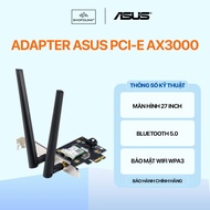 ASUS PCE-AX3000 Wireless PCI-E Adapter AX3000 | WiFi 6 | 2 Bands | Bluetooth 5.0 | Genuine MU-MIMO