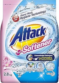 Attack Power Detergent Plus Softener, 2.8kg