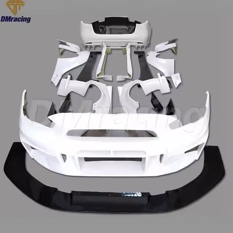 VARI VRS VER 2 STYLE FIBER GLASS WIDE BUMPER BODY KIT for MITSUBISHI LANCER EVOLUTION EVO X EVO 10 2