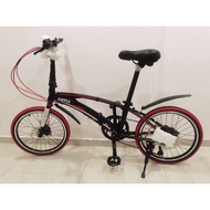 [SG Ready Stock] Hito x6 22inch folding bike foldable bicycle new model