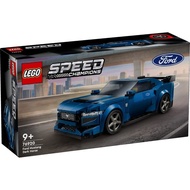 LEGO 76920 Speed Champions Ford Mustang Dark Horse Sports Car Building Toy Set (344 Pieces)