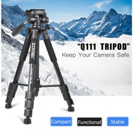 TRIPOD for DSLR Mirrorless Camera Phone Holder  ZOMEI Q111 BLACK CAMERA PHONE TRAVEL