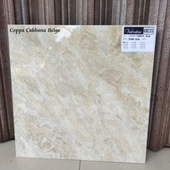 granit lantai 60x60 motif marmer Cabana Beige keramik