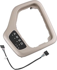DICMIC Shifter Transmission Bezel with Harness Kit Compatible with 2014-2018 Jeep Cherokee Replace# 