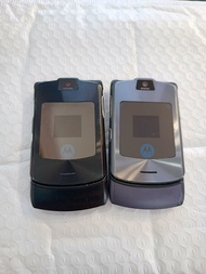 Motorola V3i เครื่องแท้ มือถือฝาพับยุค90s พร้อมใช้งาน (USED)