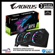 GIGABYTE AORUS GeForce RTX 3060 ELITE 12GB GDDR6