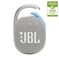 JBL - JBL Clip 4 ECO 便攜式防水 藍牙喇叭 環保限量版 小巧機身 登山扣掛勾 方便攜帶 遠足 運動 隨處享受 / 別注版 藍白色 - 平行進口