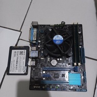 asus h61+core i5 3470+ssd 120gb