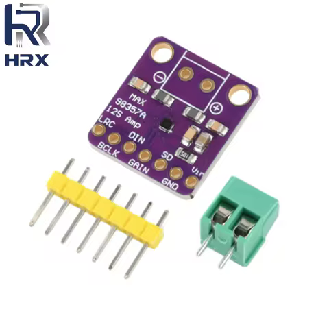 1-10 Uds MAX98357A módulo amplificador de Audio 3006 I2S 3W amplificador Clase D sin filtrado DIY pl