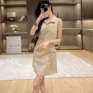 Fendi 2025 Sleeveless Dress - Sexy Summer Vest Style for a Slimming Look