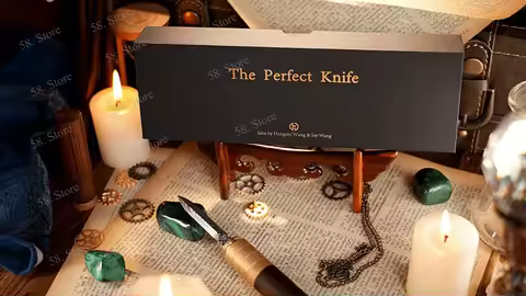 The Perfect Knife By Hongzhi Wang, Jay Wang, & TCC Magic tricks ( 58 Store Download )