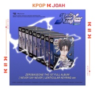 (LENTICULAR KEYRING Ver.) ZB1 (ZEROBASEONE) [NEVER SAY NEVER] 1st Full Album (2nd Sep.2025)