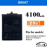 New BM47 Battery (3500mAh)  For Xiaomi Redmi 3 3s 3x 4x Redmi 3 Pro Replacement Battery