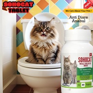 SOHOCAT Anti-Diarrhea Medicine FOR Cats Treats Diarrhea, Maintains Digestion & Restore Appetite DELL