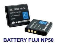 (แพ็คคู่ 2 ชิ้น) FNP-50 / NP-50 / FNP50 / NP50 Camera Battery Fuji แบตเตอรี่กล้องฟูจิ Fujifilm X10X2
