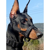 Dog Tactical Muzzle Anti-Bite Anti-Call Large Dog Muzzle Doberman German Shepherd Malamute Golden Re