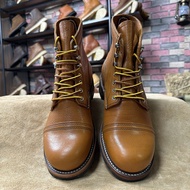 8111 Paratrooper Boots Men's Genuine Leather Valgus Military Outdoor Boots Handmade Edge Retro Overa