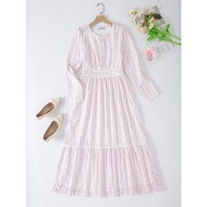 LALEESA Gaun Elva Cottagecore Wonderland Muslimah Dress